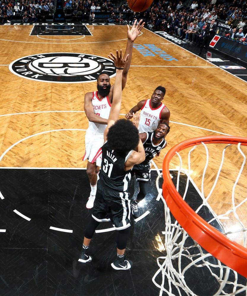 火箭爆冷篮网,锡安三分雨点燃全场 火箭爆冷篮网,锡安三分雨点燃全场