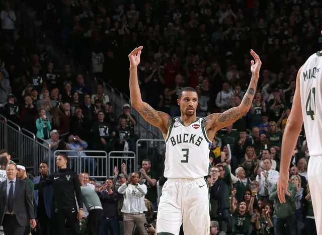 湖人B队横扫巴西男篮，乔治·希尔统治全场